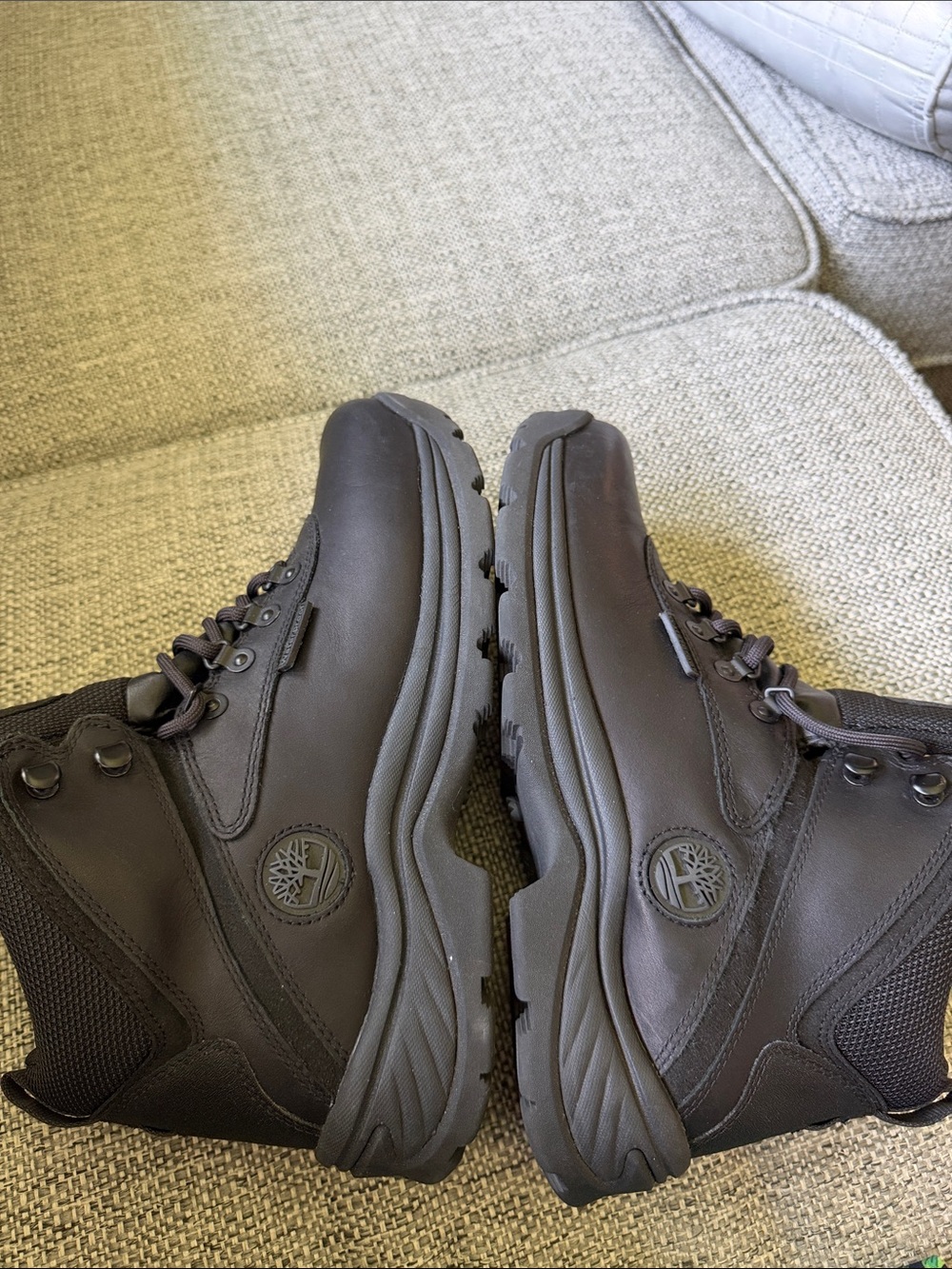 NEW Men's White Ledge Waterproof
Hiking Boot Black Gorpcore Size 8.5 - Picture 6 of 10